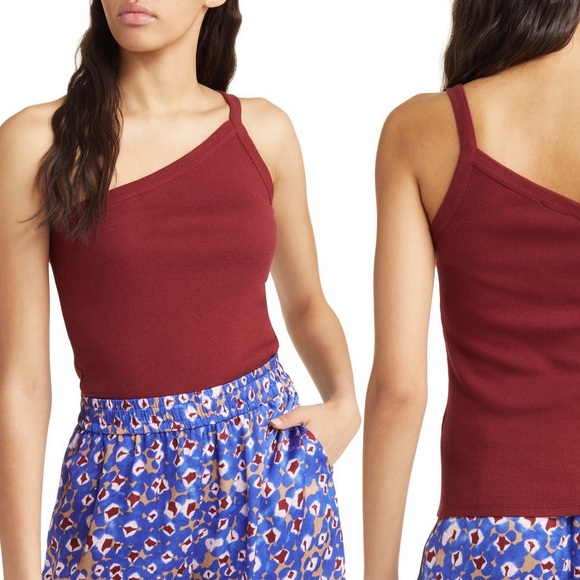 Urban Outfitters Tops - ASYMMETRICAL 🧨 RIB TANK